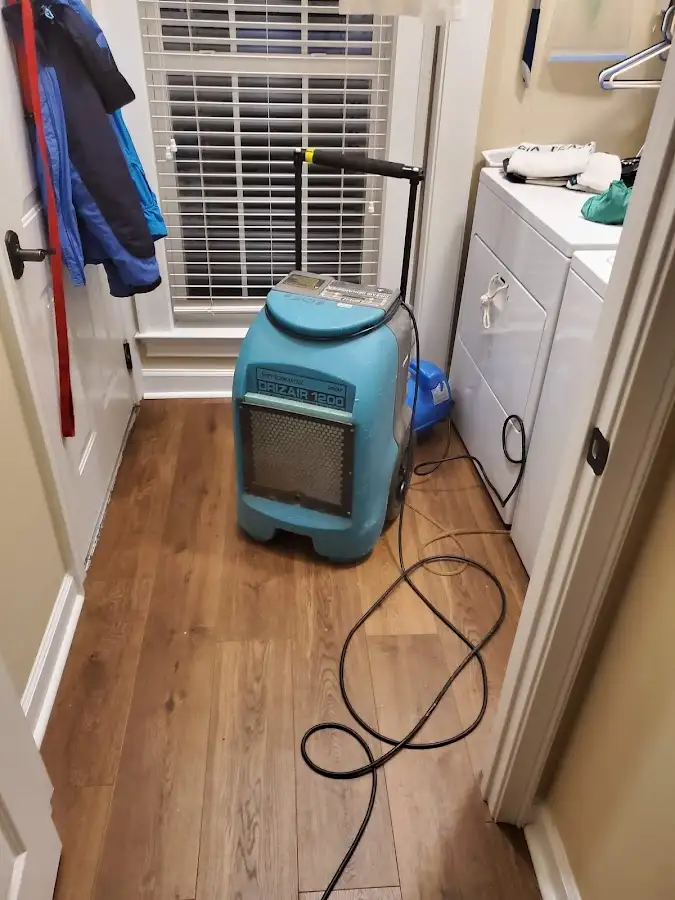 Commercial dehumidifier deployed for Flood Damage Cleanup in Davie